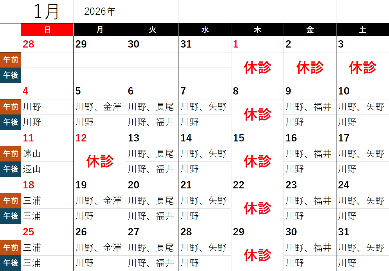 診療のイメージ